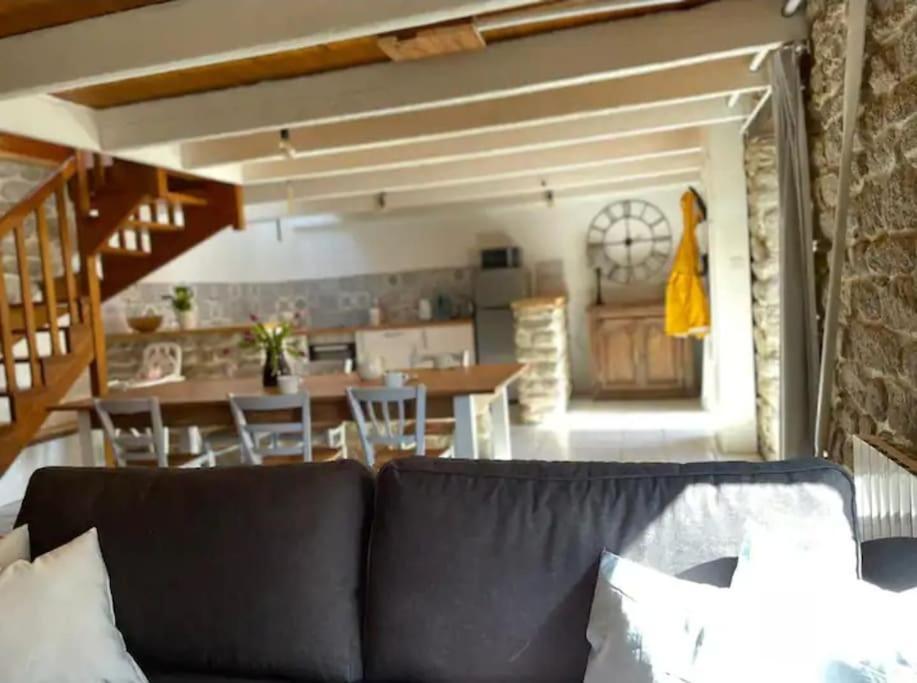 Maison De Pecheur Bord De Mer Bois Et Pierre 6-8 Pers Plobannalec Eksteriør billede