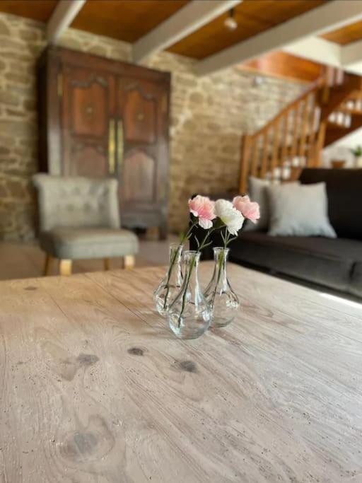 Maison De Pecheur Bord De Mer Bois Et Pierre 6-8 Pers Plobannalec Eksteriør billede